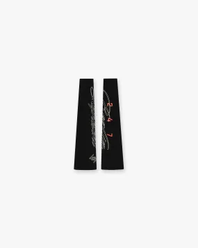 247 Berlin Arm Warmers - Jet Black