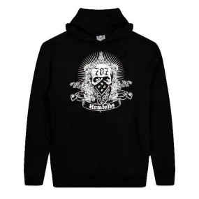 707 Bandana Skull Pullover Hoodie Black