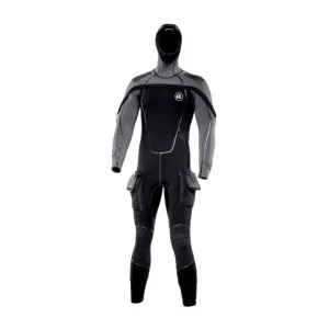 Apeks Thermiq Adv. Jumpsuit 8/7mm Mens Black Grey