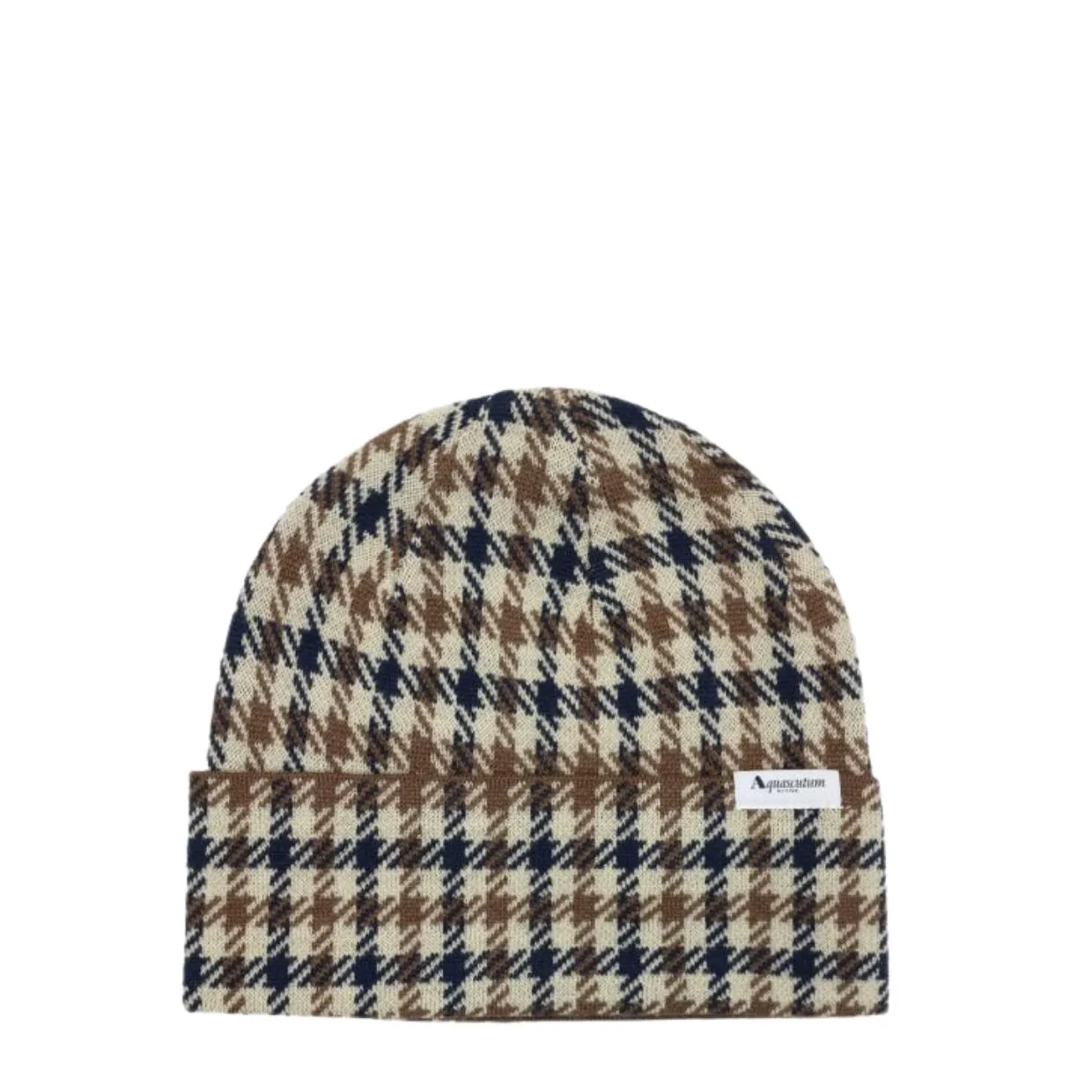 Aquascutum Active Club Check Beanie