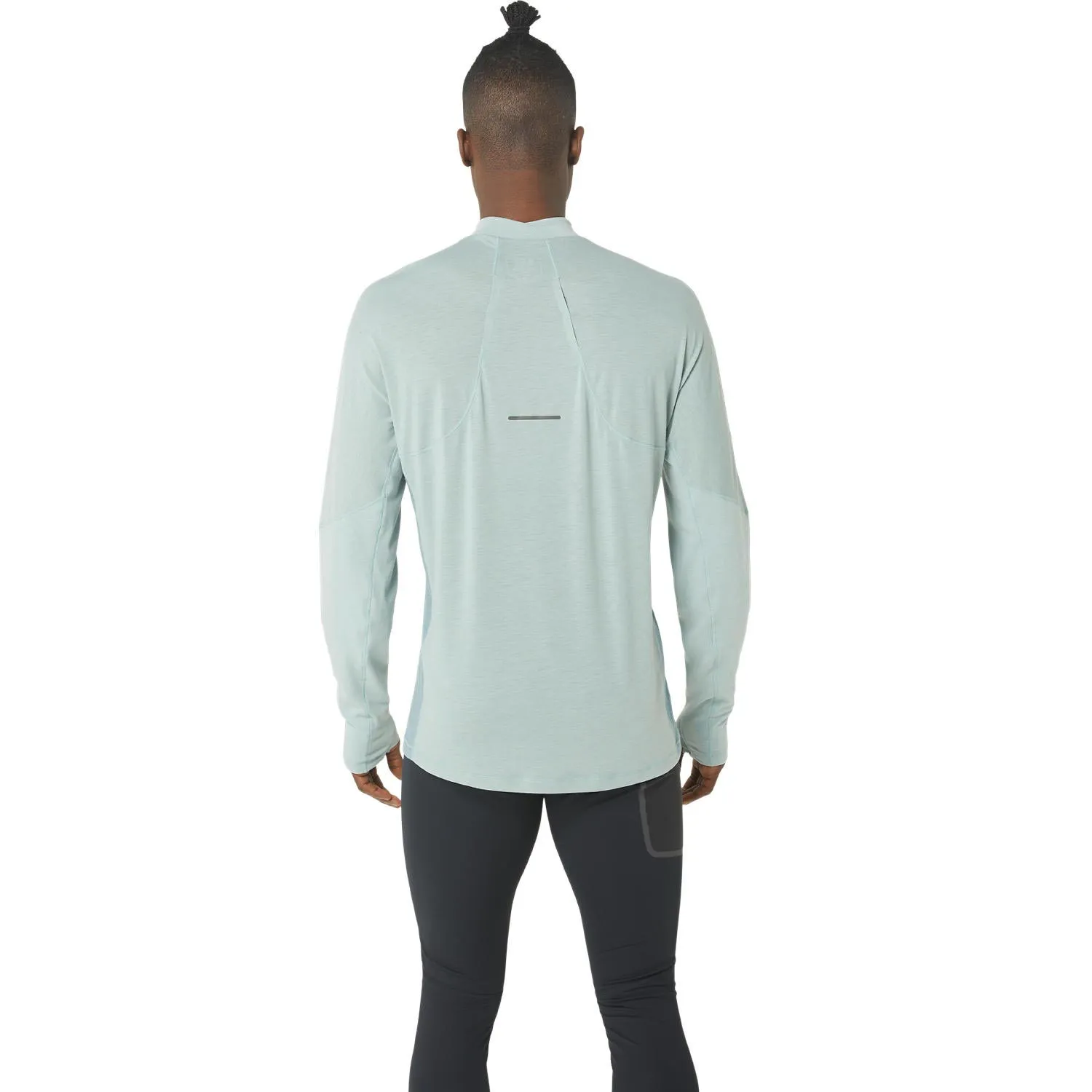 Asics Metarun Mock Long Sleeve Mens Top