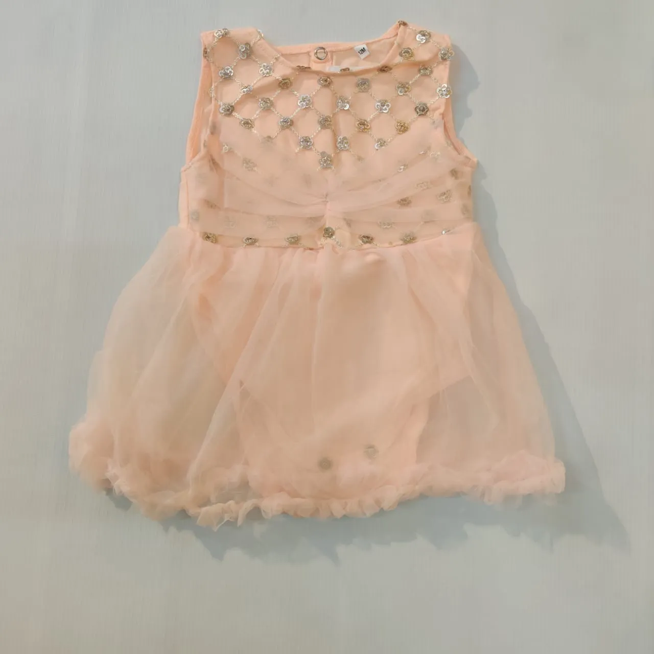 BABY GIRL DRESS SEQUENCE FRILL