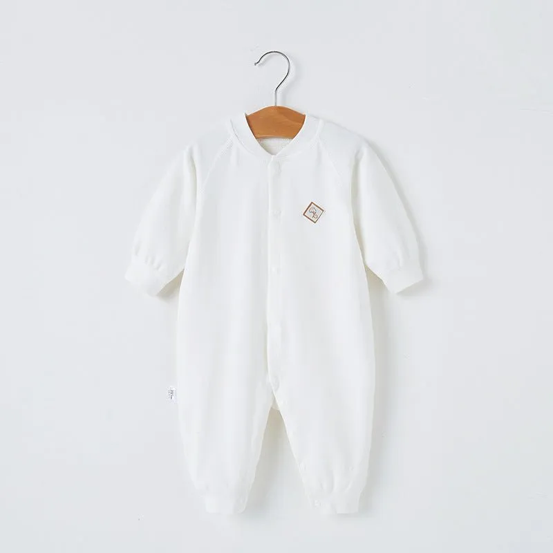 Baby's 100% Cotton Warm Cozy Jumpsuit (4 Colors)