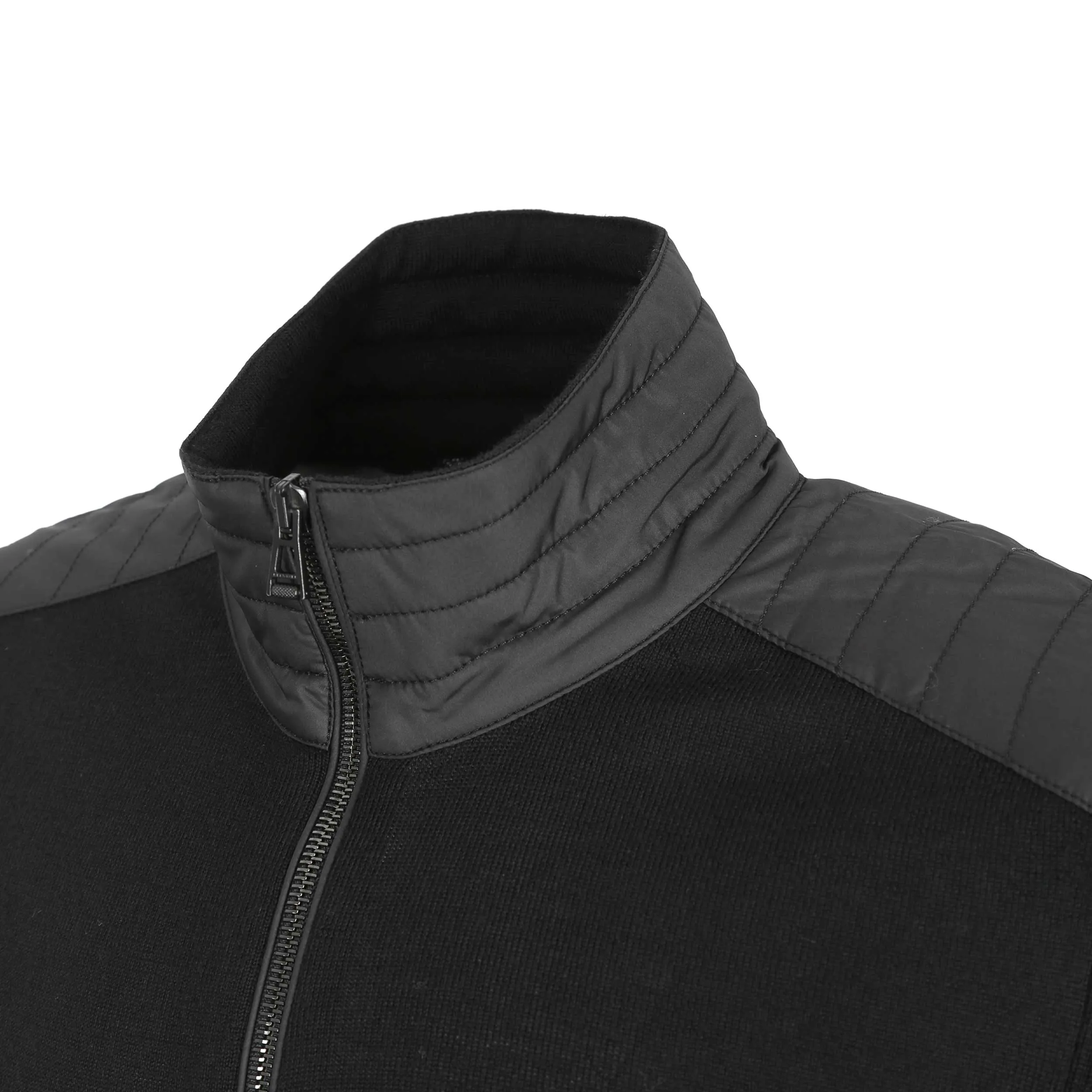 Belstaff Kelby Zip Cardigan in Black