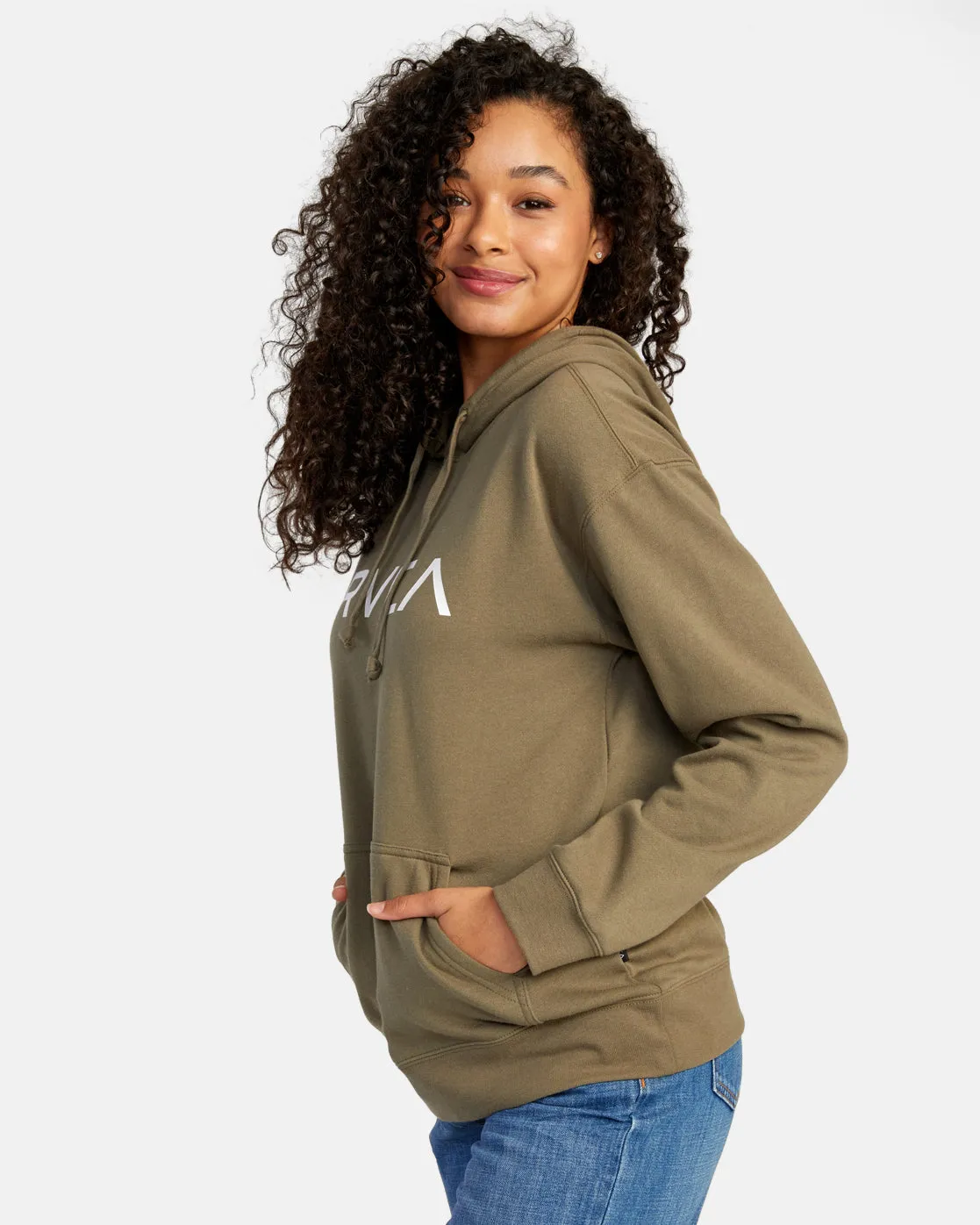 Big RVCA Hoodie - Army Fade