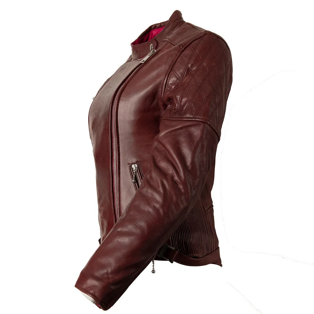 Bobber Jacket Burgundy