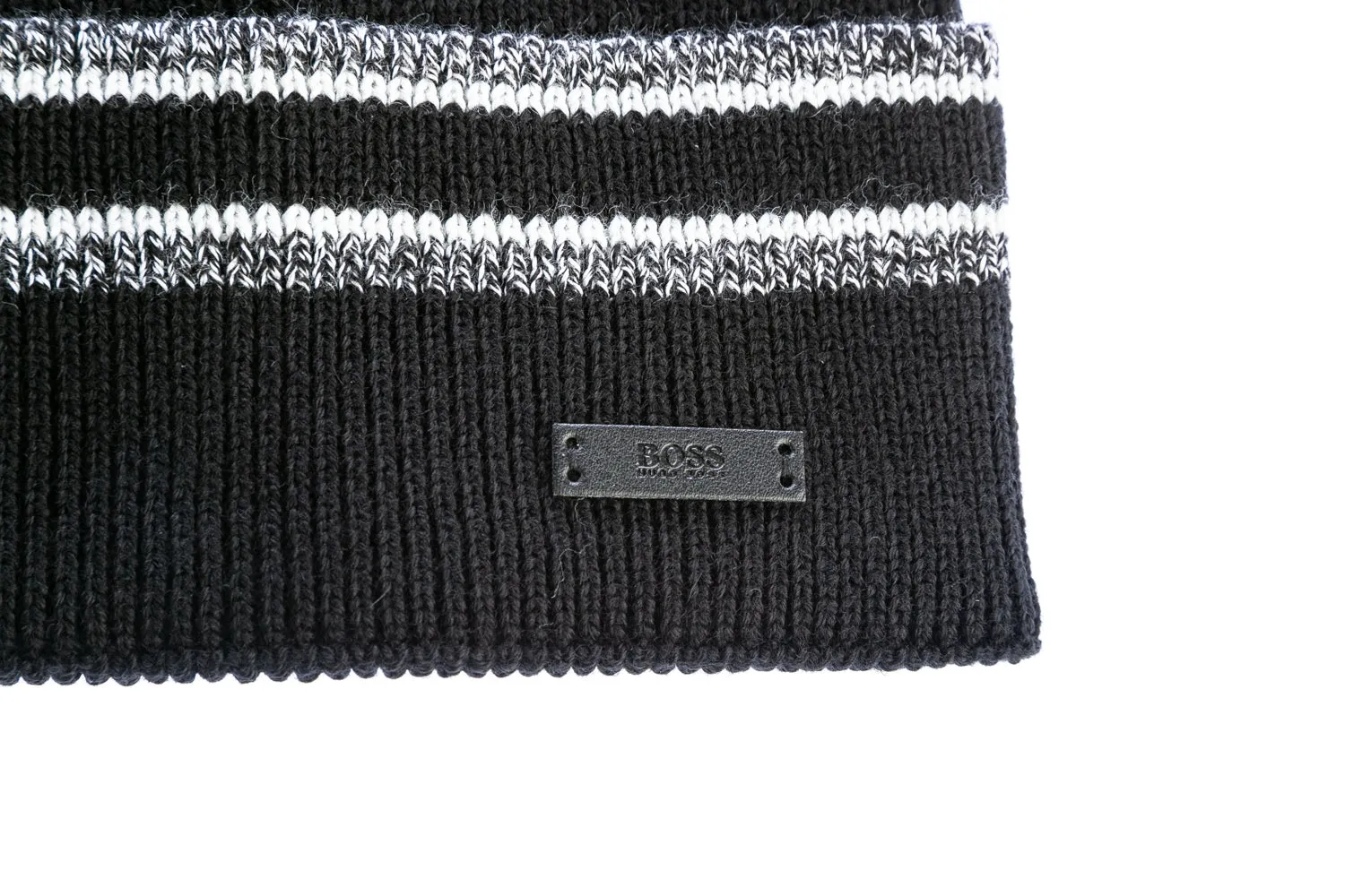 BOSS Merano Beanie Hat in Black