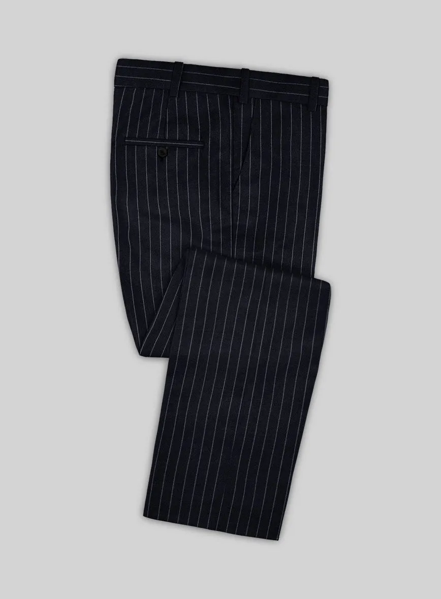 Bristol Deep Blue Rope Stripe Suit