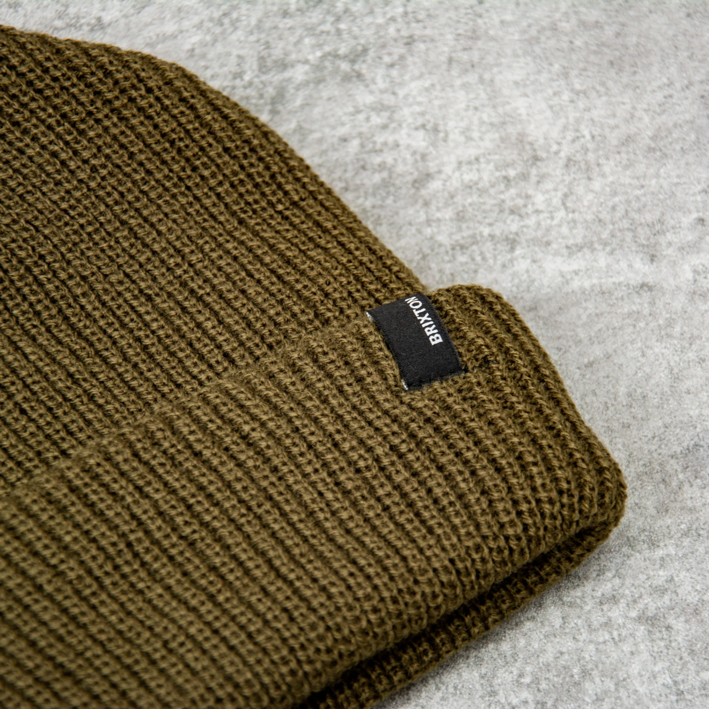 Brixton Heist Beanie - Military Olive