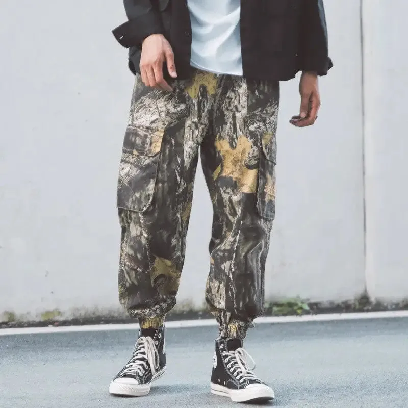 Camouflage Loose Cargo Pants