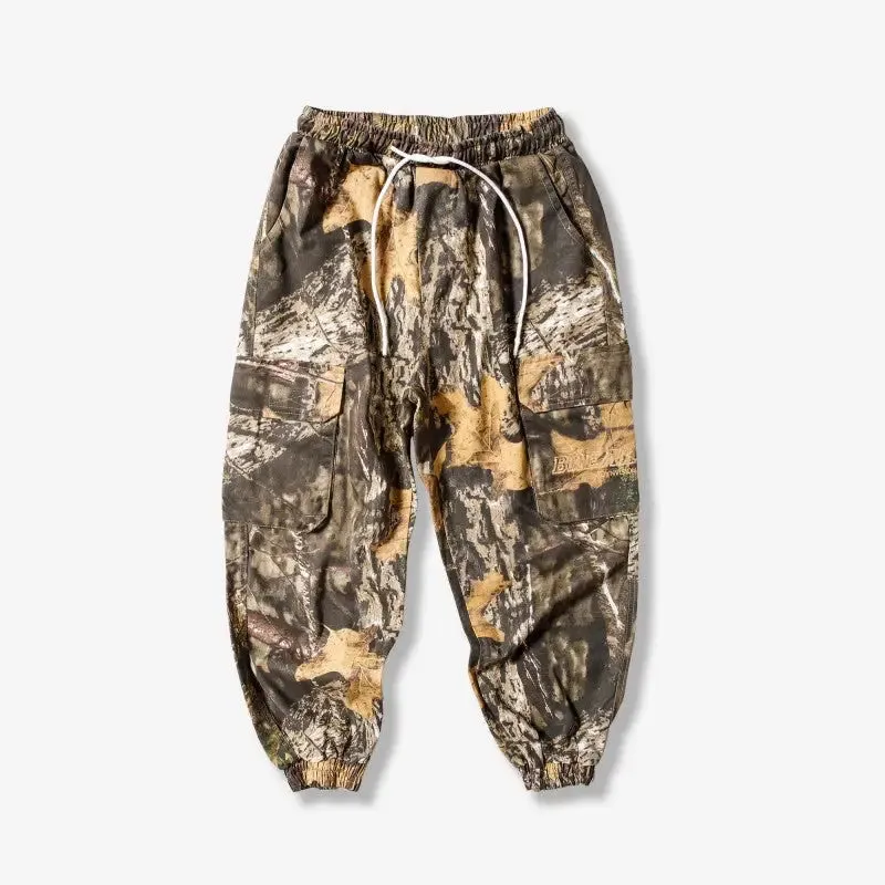 Camouflage Loose Cargo Pants