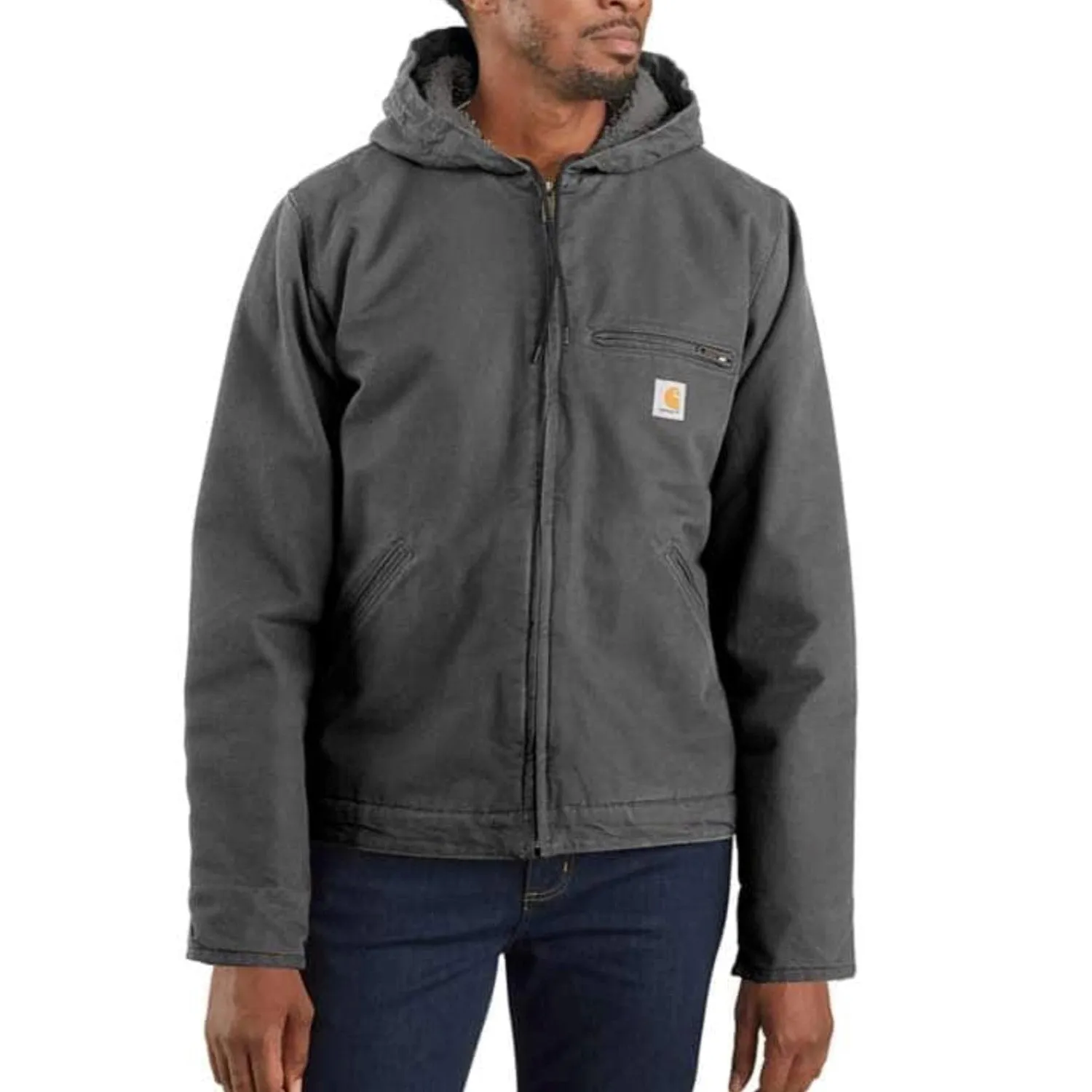 Carhartt Men's Heavyweight Duck Sherpa-Lined Jacket