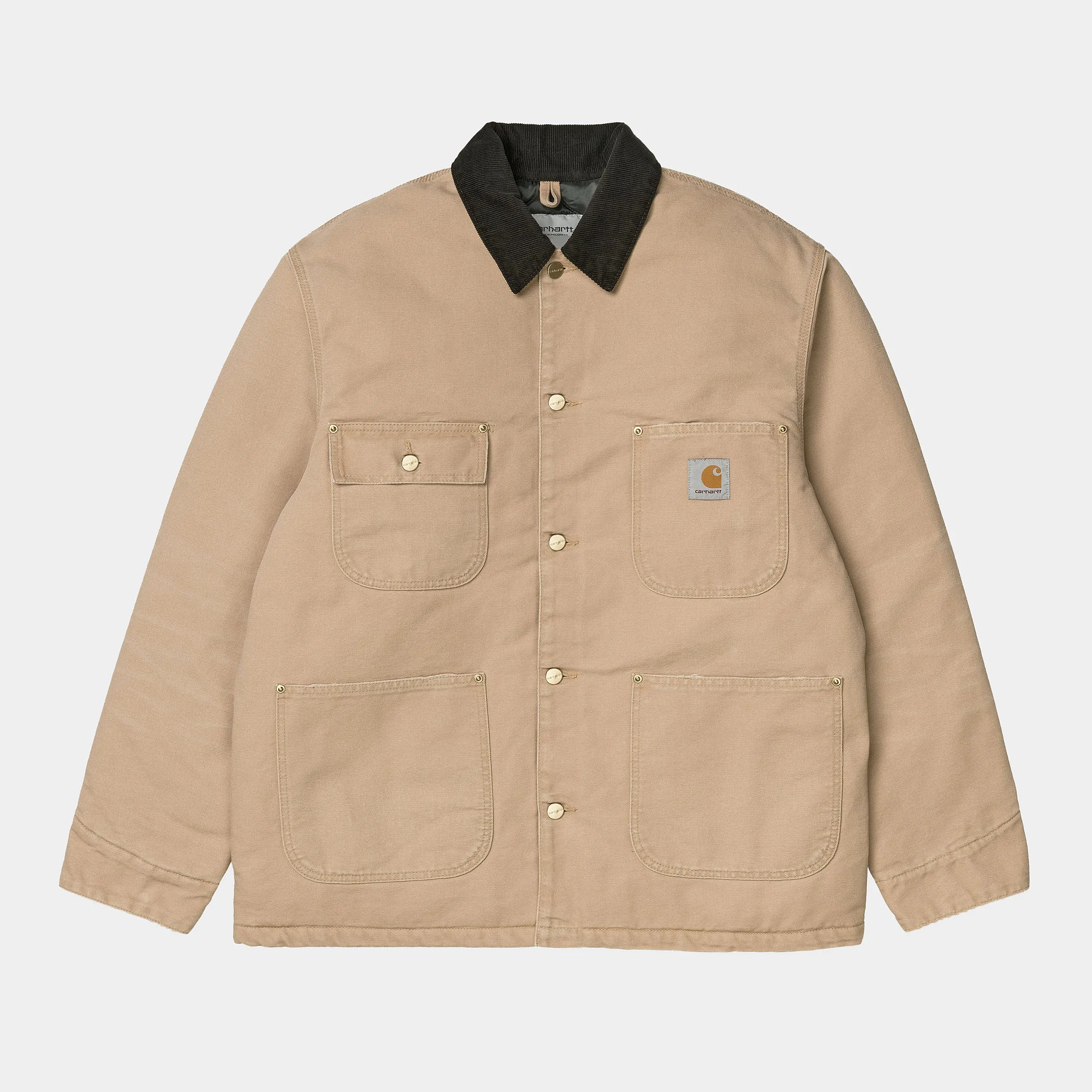 Carhartt WIP - OG Chore Jacket - Dusty Hamilton Brown / Black