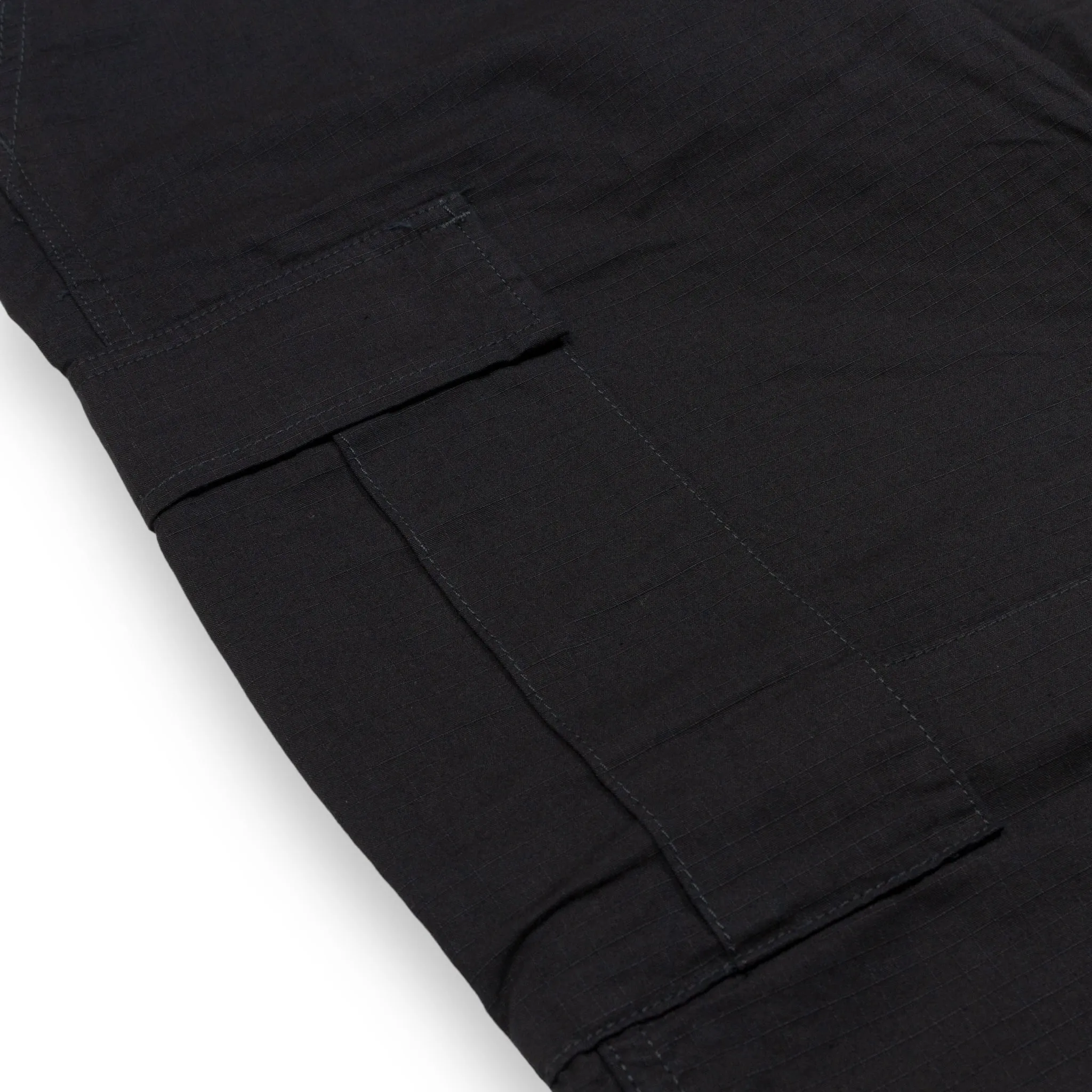 Carhartt WIP Regular Cargo Pant - Black Rinsed