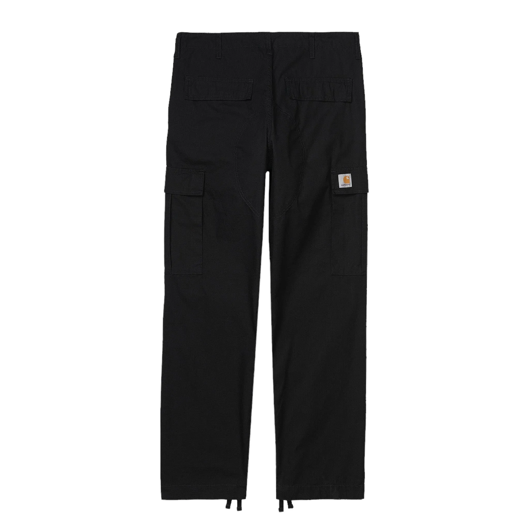 Carhartt WIP Regular Cargo Pant - Black Rinsed