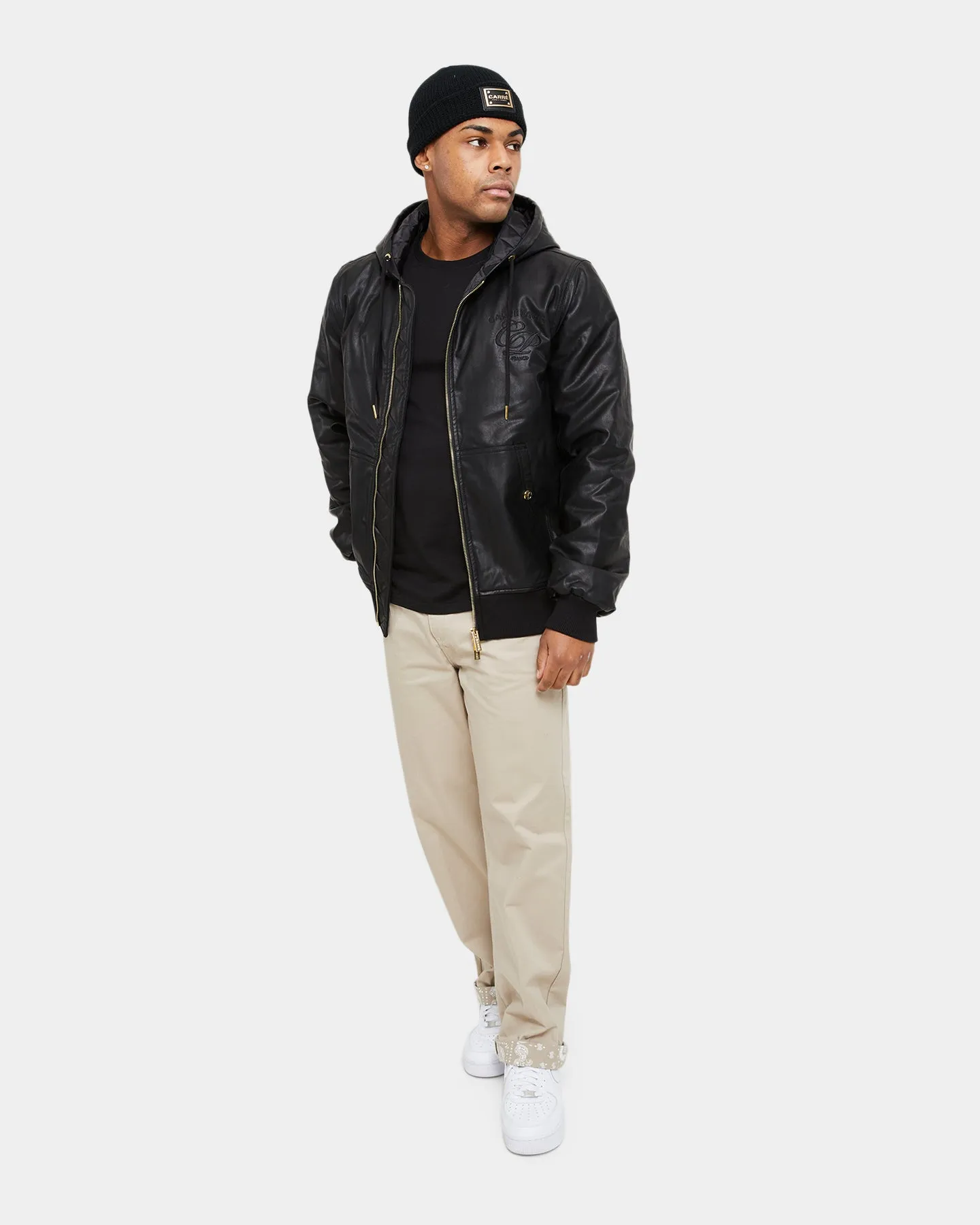 Carré Revolutionnaires PU Jacket Black