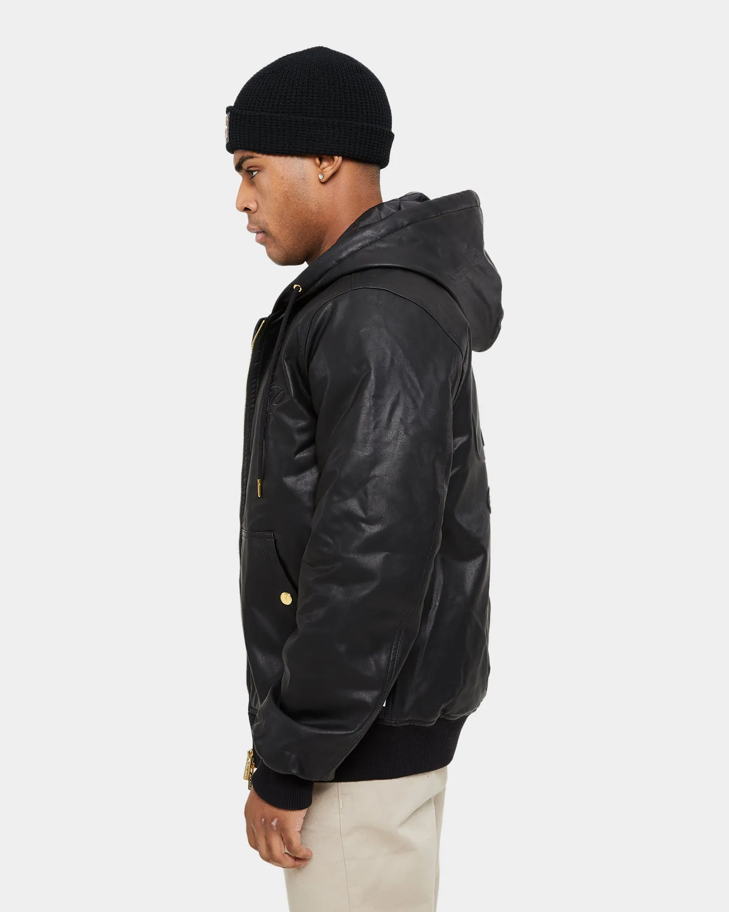 Carré Revolutionnaires PU Jacket Black