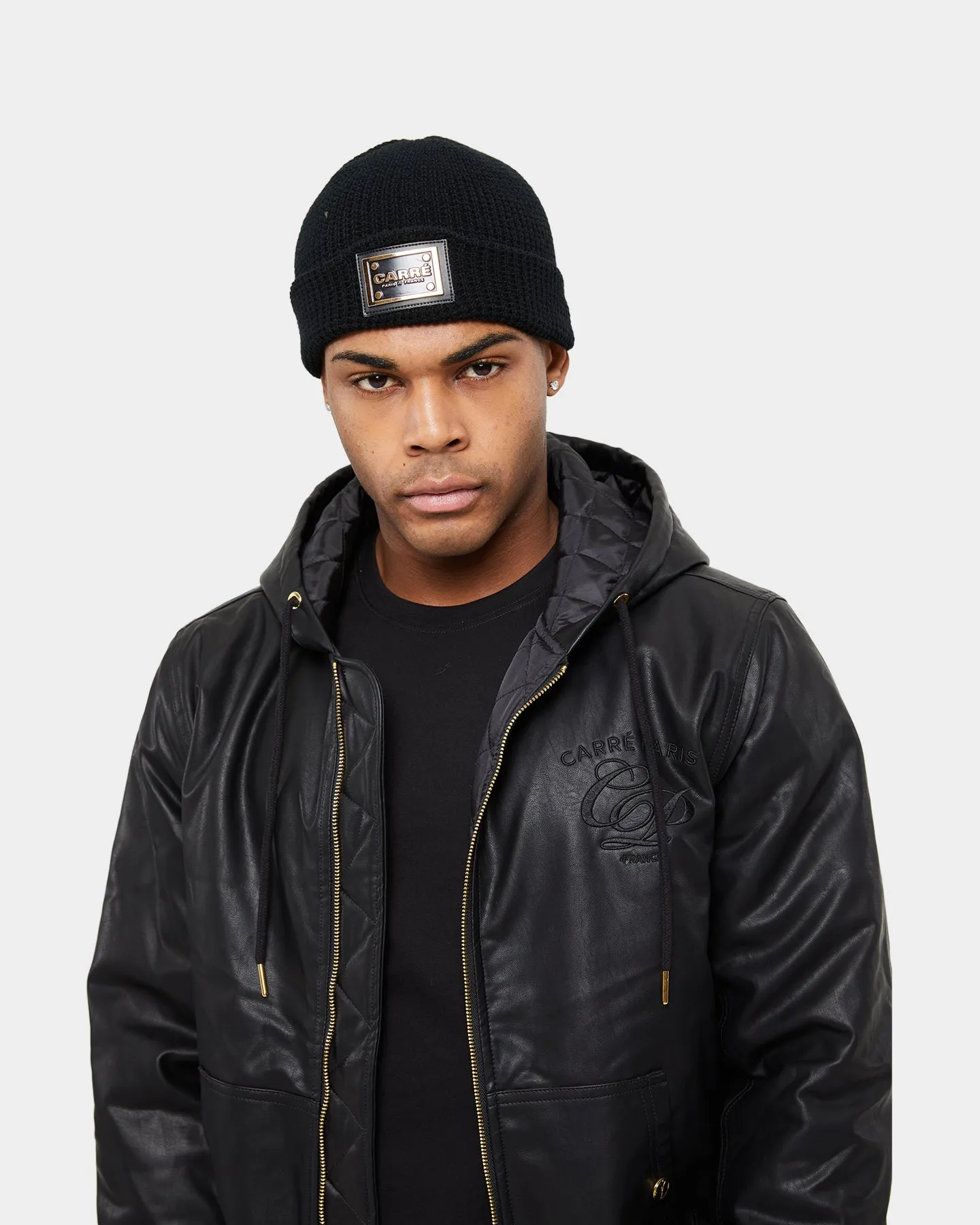 Carré Revolutionnaires PU Jacket Black