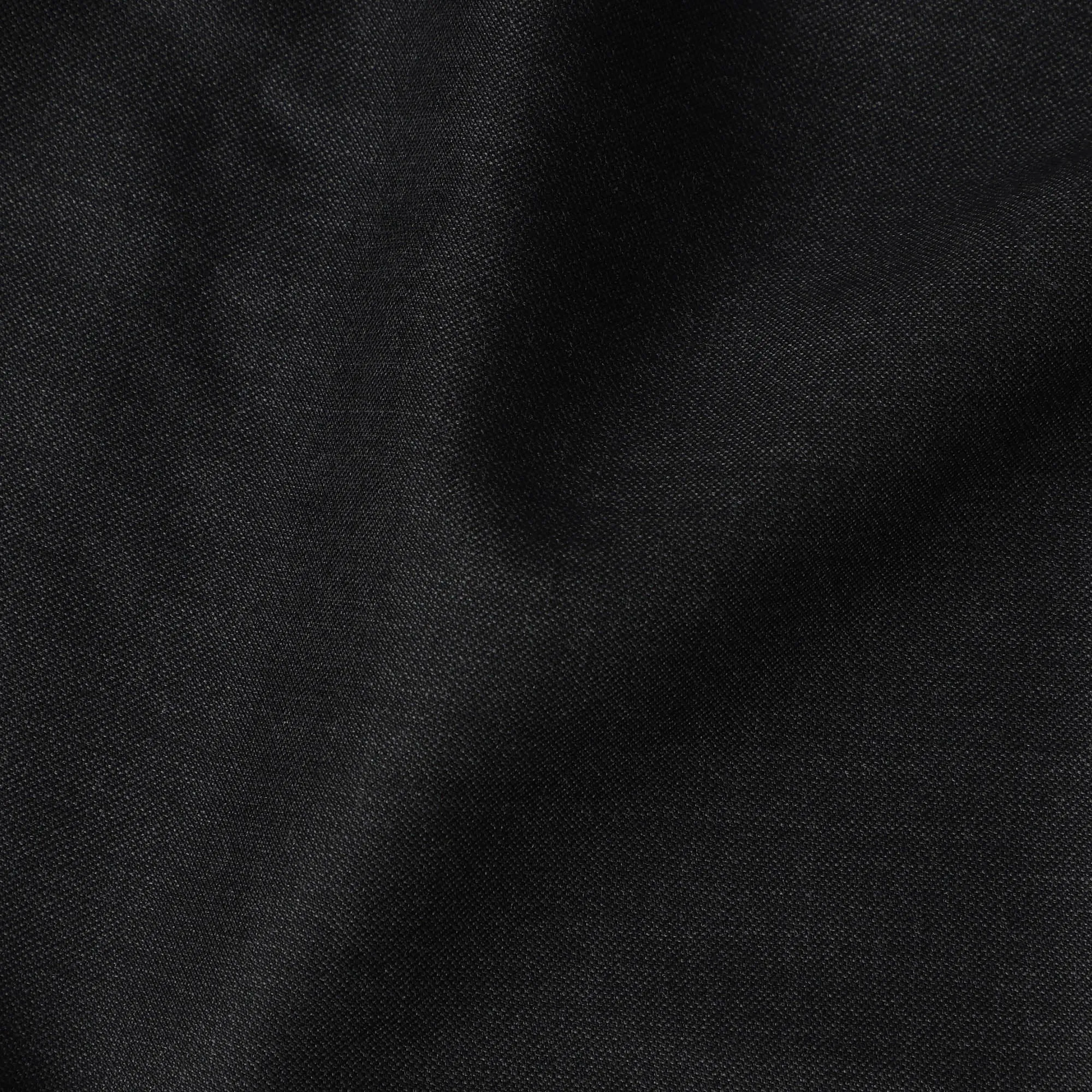 Charcoal Grey LOROPIANA Super 150's All Wool Suiting Fabric - 3.5 Meters, 150 cm Width, Made in Italy-D21246