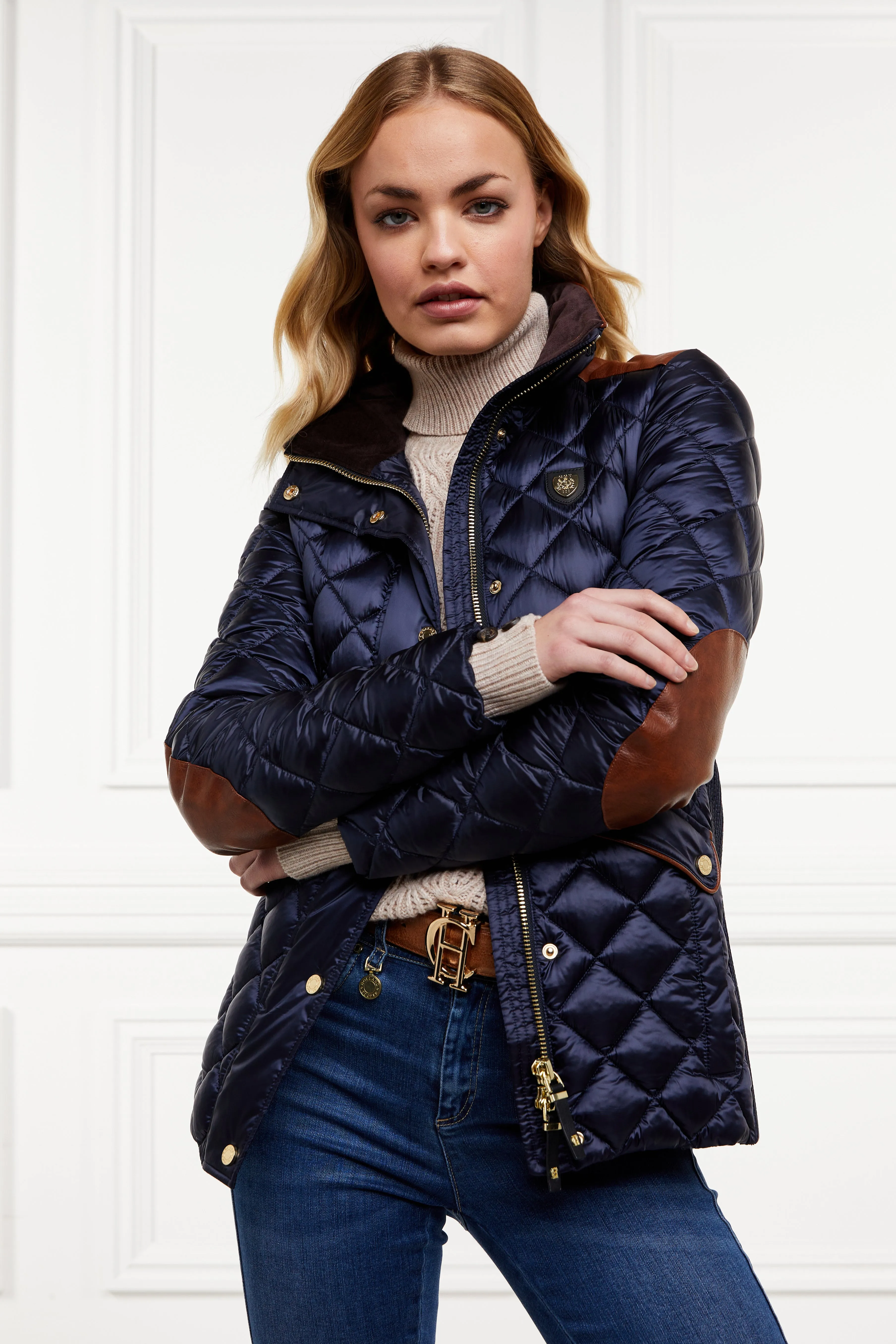 Charlbury Quilted Jacket (Ink Navy)