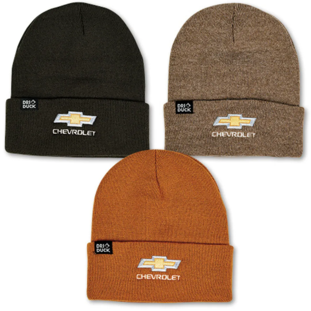 Chevrolet Gold Bowtie Dri-Duck Beanie Cap