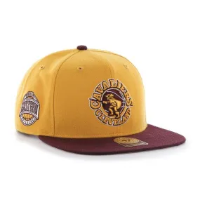 Cleveland Cavaliers 47 Brand Gold Sure Shot Two Tone Adjustable Snapback Hat Cap