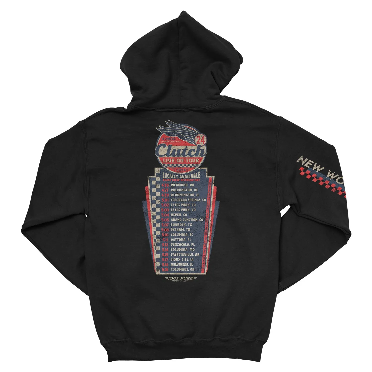 Clutch "New World Samurai Tour" Pullover Hoodie