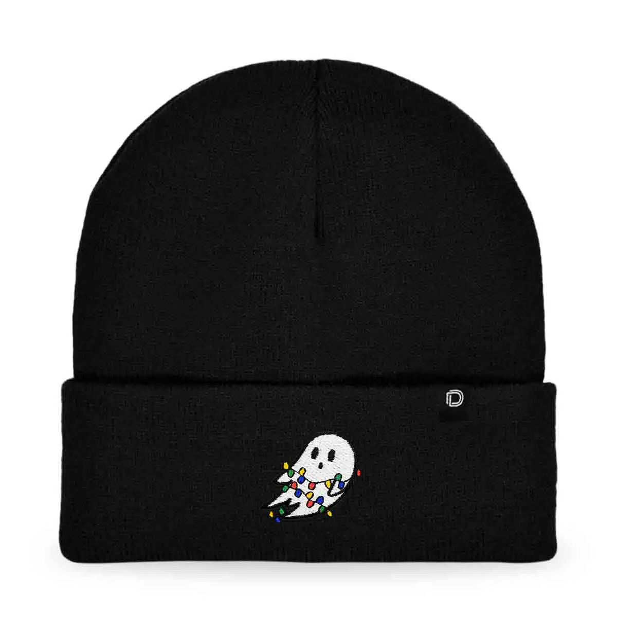 Dalix Christmas Lights Ghost Beanie