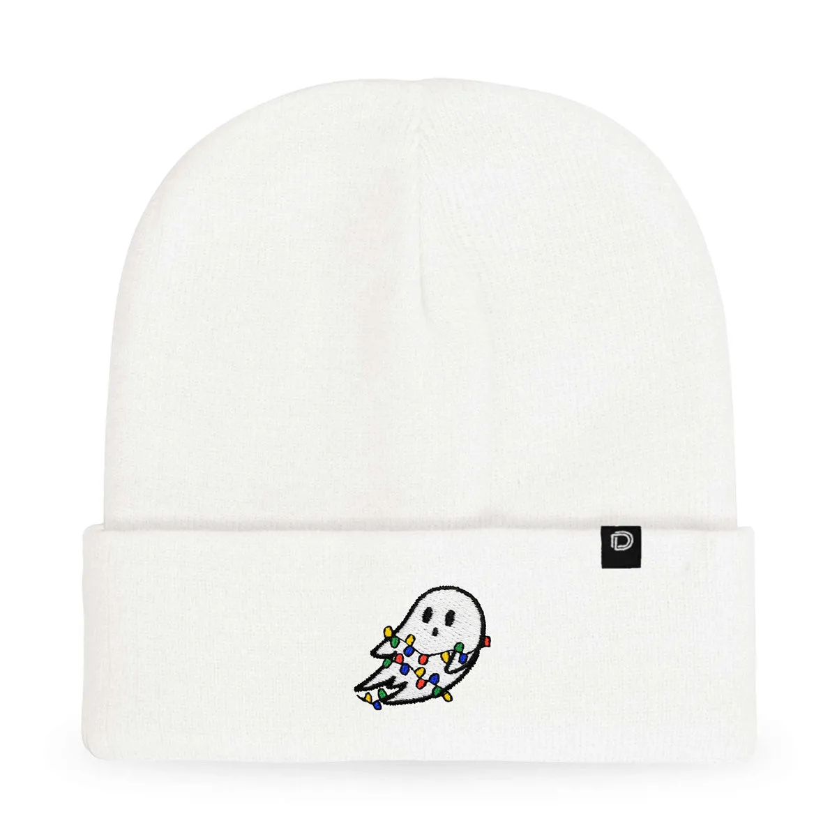 Dalix Christmas Lights Ghost Beanie