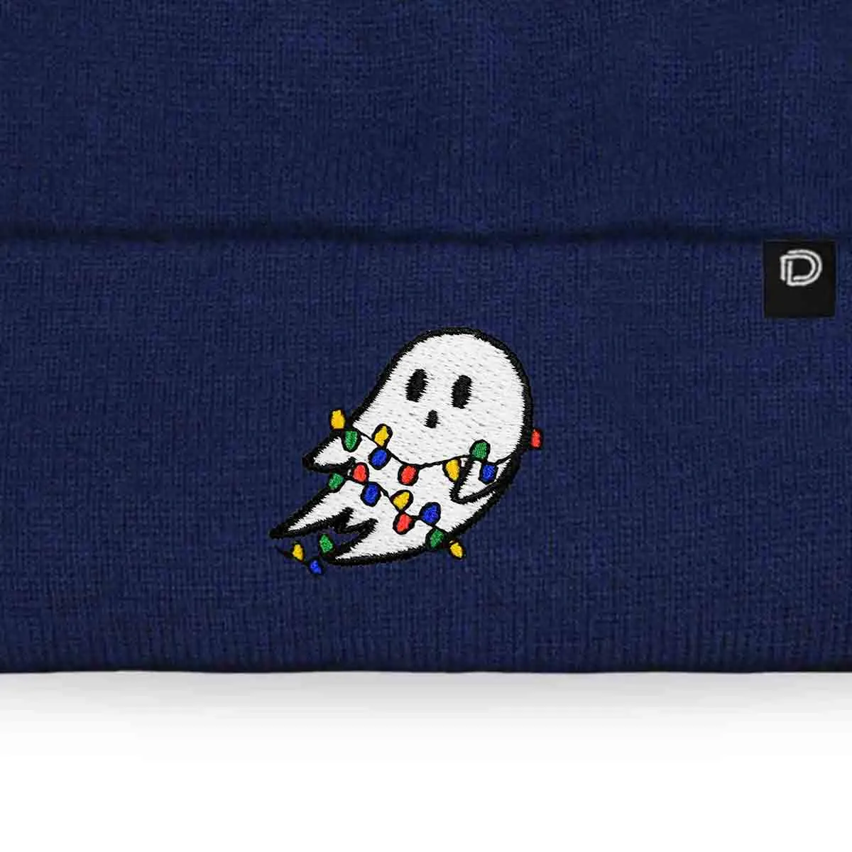 Dalix Christmas Lights Ghost Beanie