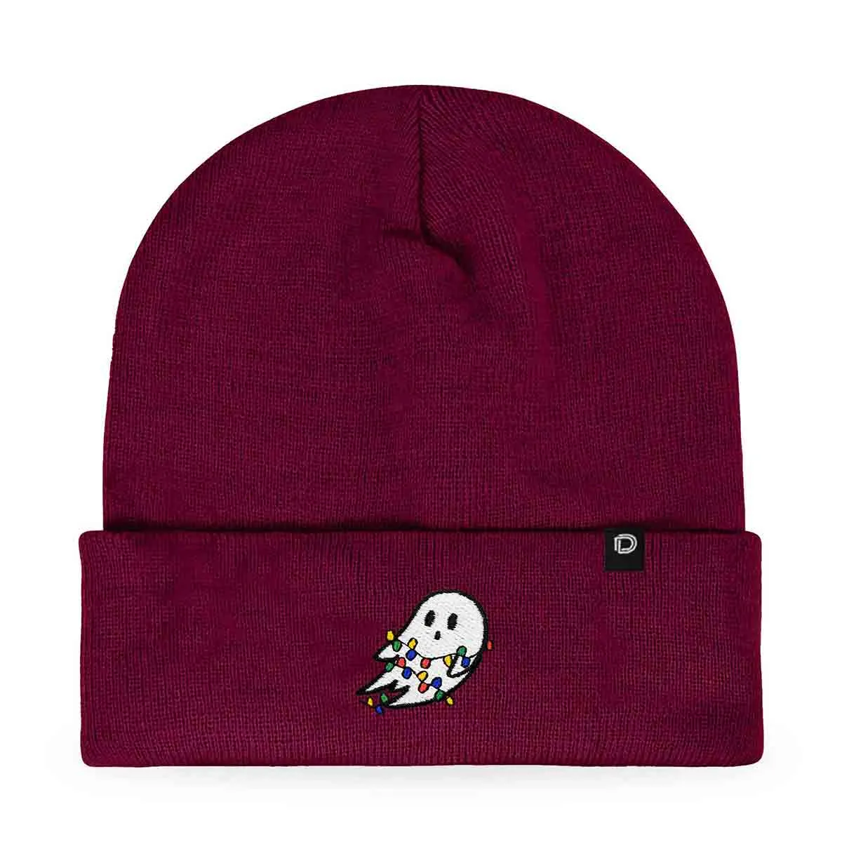 Dalix Christmas Lights Ghost Beanie