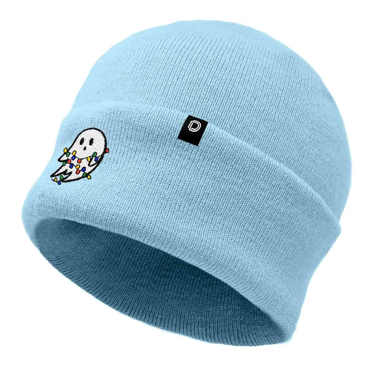 Dalix Christmas Lights Ghost Beanie