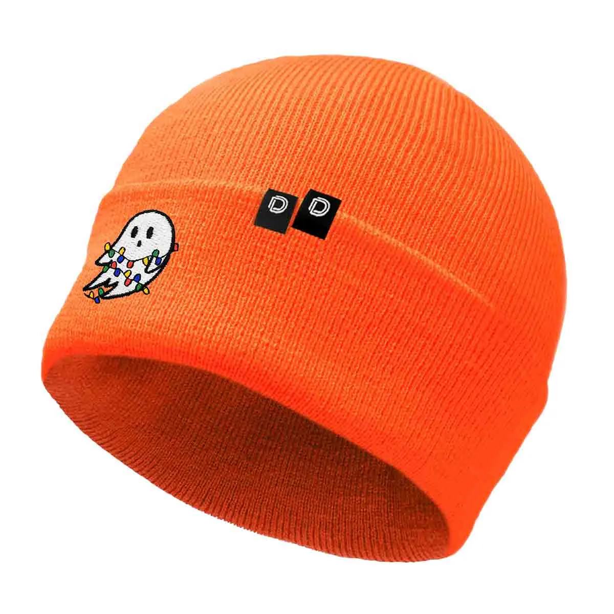 Dalix Christmas Lights Ghost Beanie