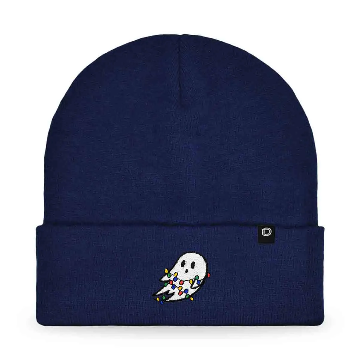 Dalix Christmas Lights Ghost Beanie