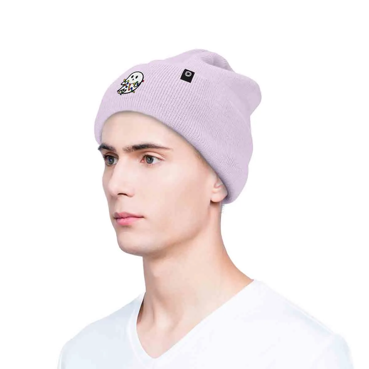 Dalix Christmas Lights Ghost Beanie