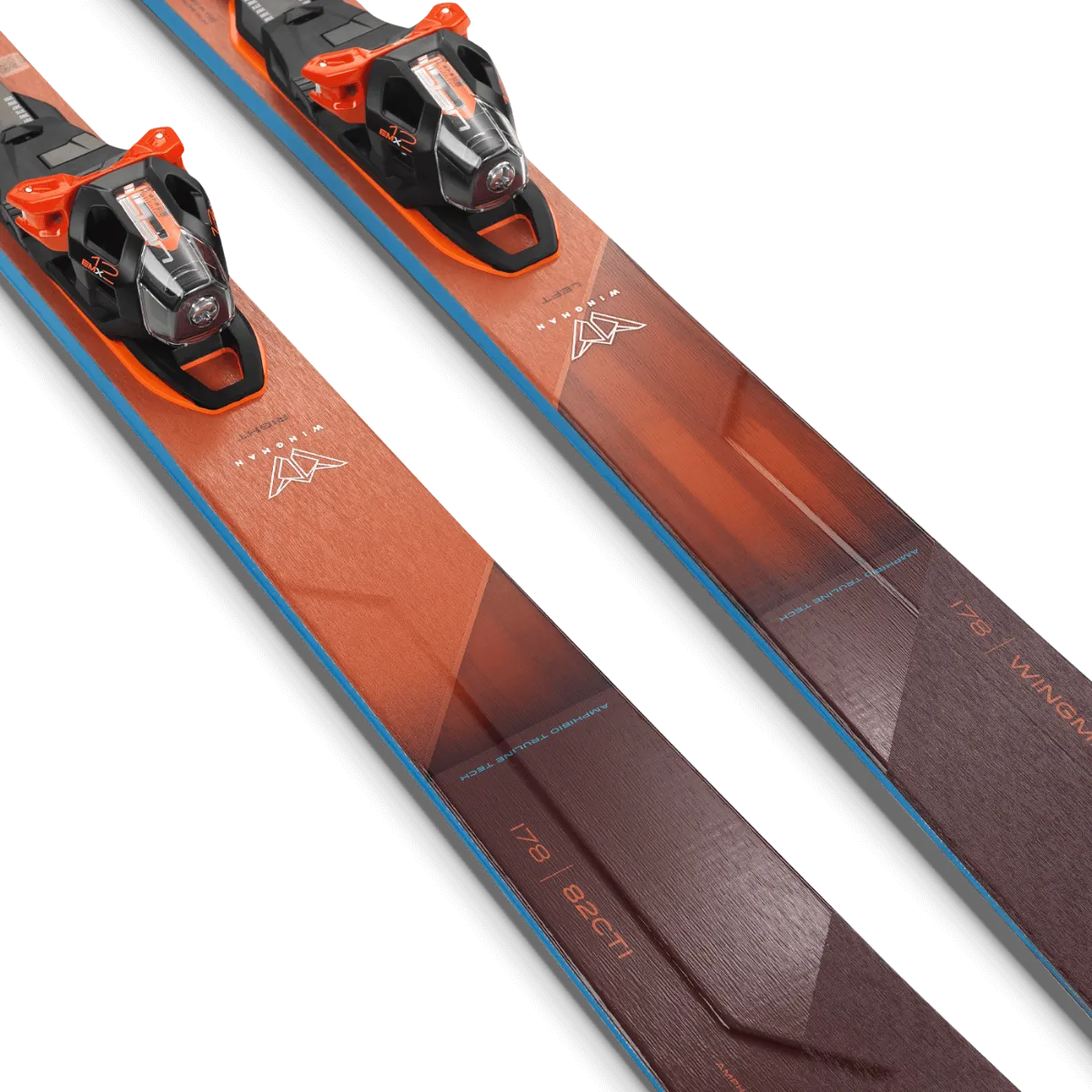 Elan WINGMAN 82 CTI FX Ski   EMX 12.0 DB192319 Binding 2025