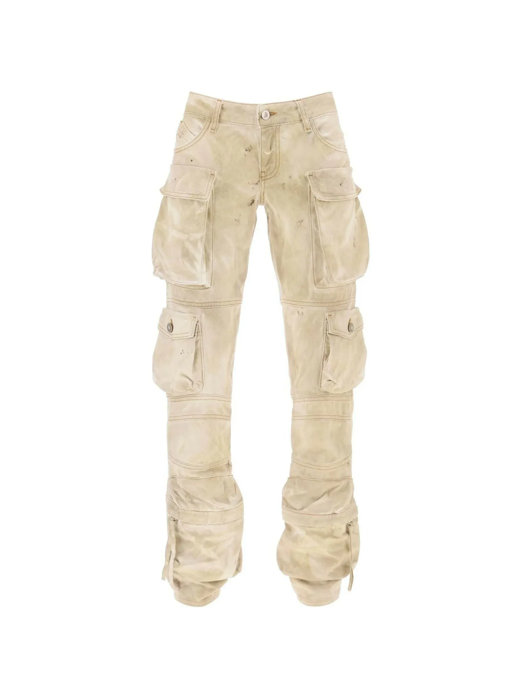 Essie Marble Effect Cargo Trousers