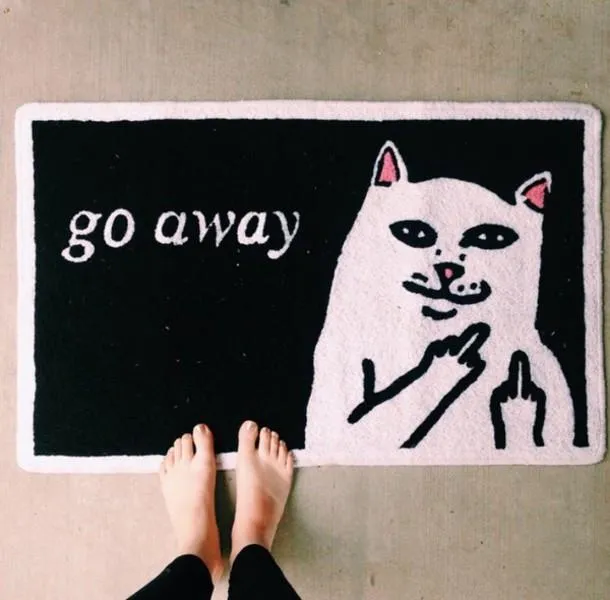 Go Away Rug