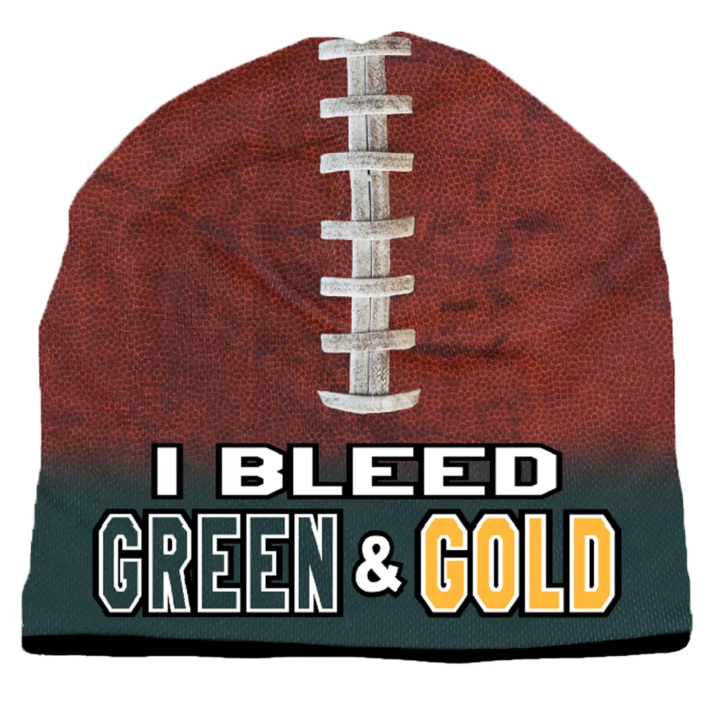 Green And Gold State Pride Beanie