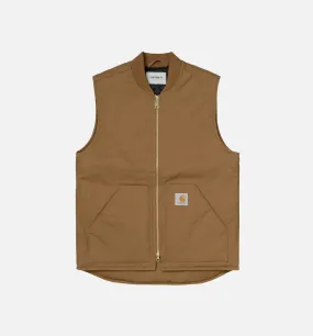 Hamilton Vest Mens Jacket - Brown