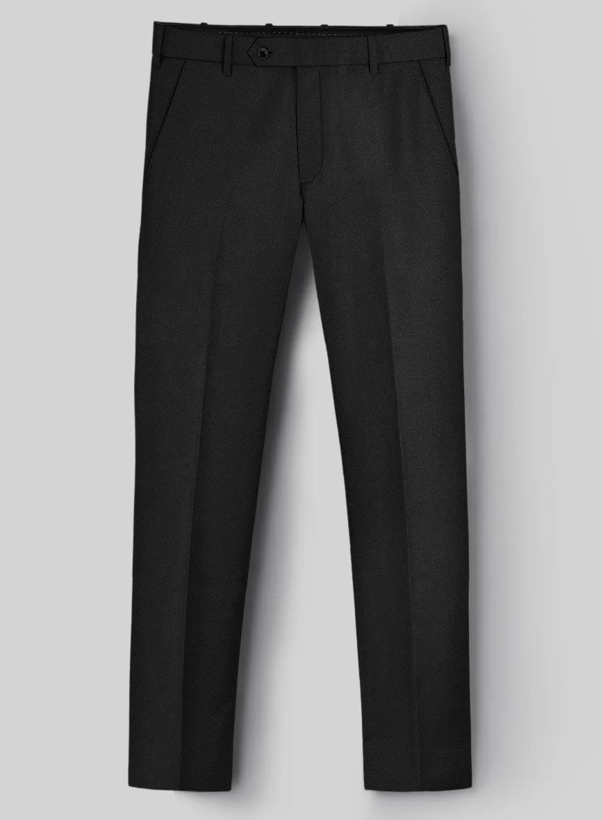 Hardy Minnis Caravel Black Wool Suit