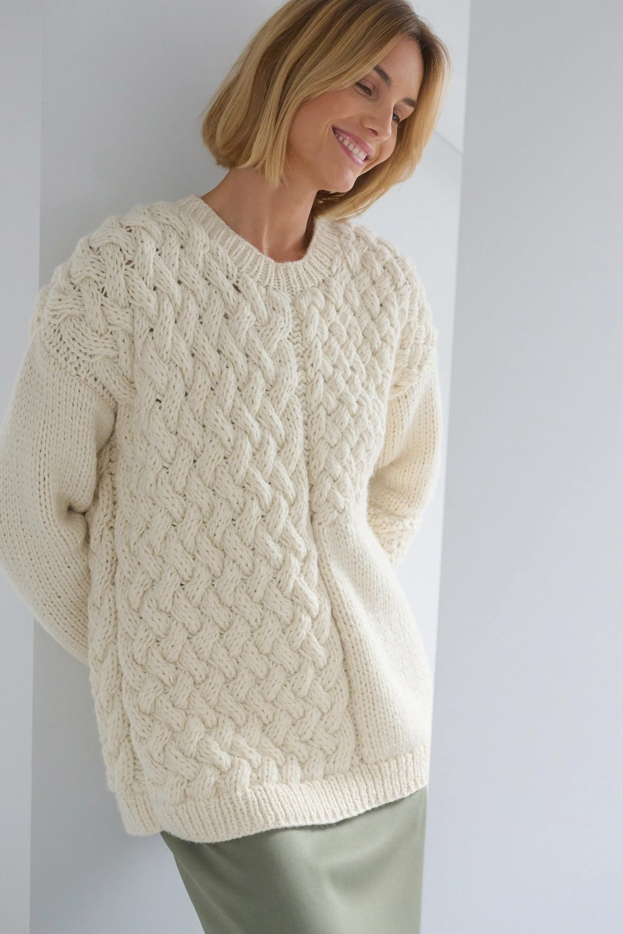 Heartbreaker: Seal Salt Alpaca & Wool Sweater