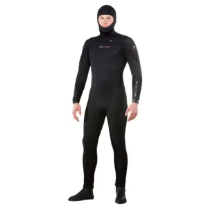 Henderson Man Thermoprene 8/7mm Hood attached Semi Dry Jumpsuit Scuba Diving Wetsuit