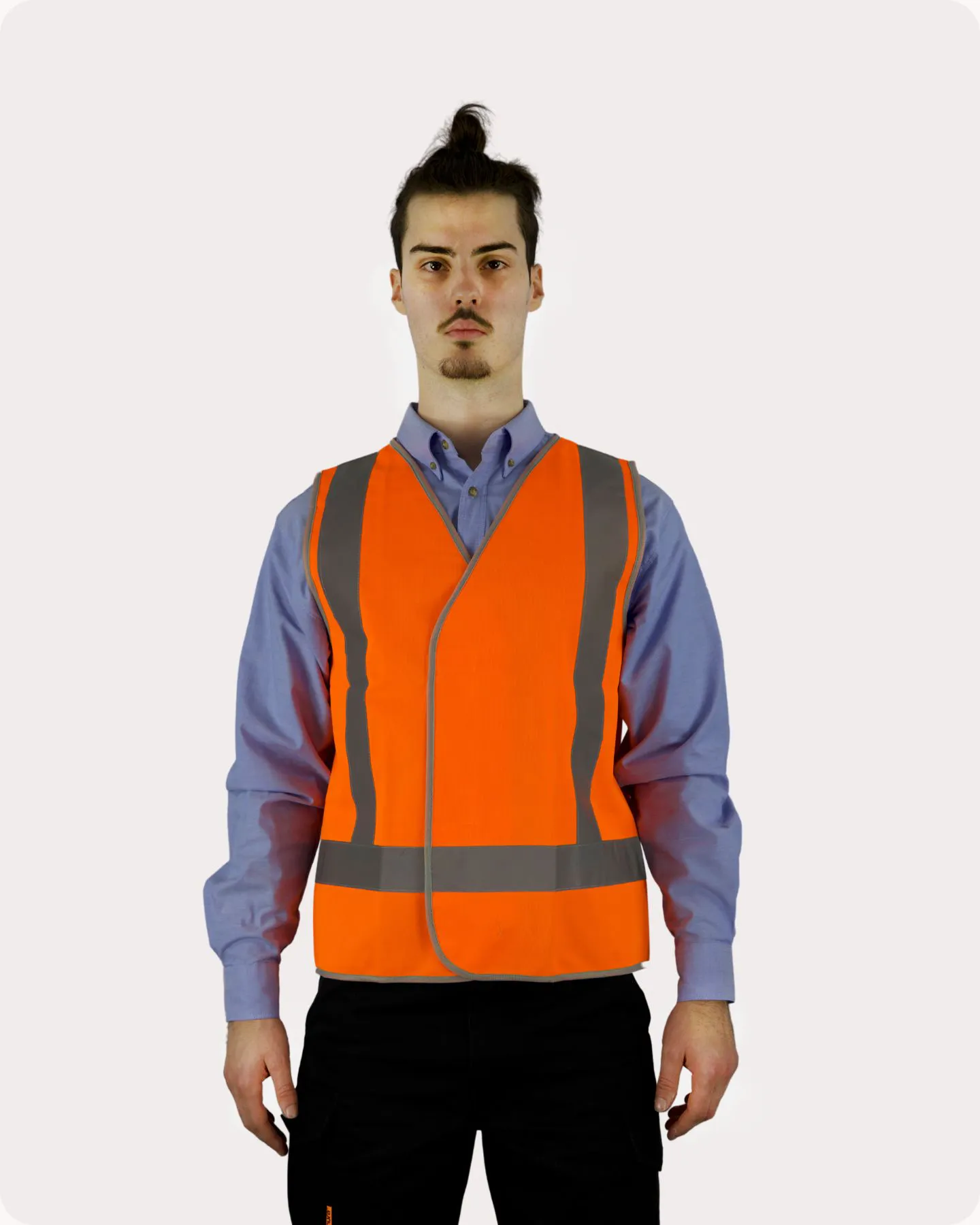 Hi Vis Taped Safety Vest 12VOR