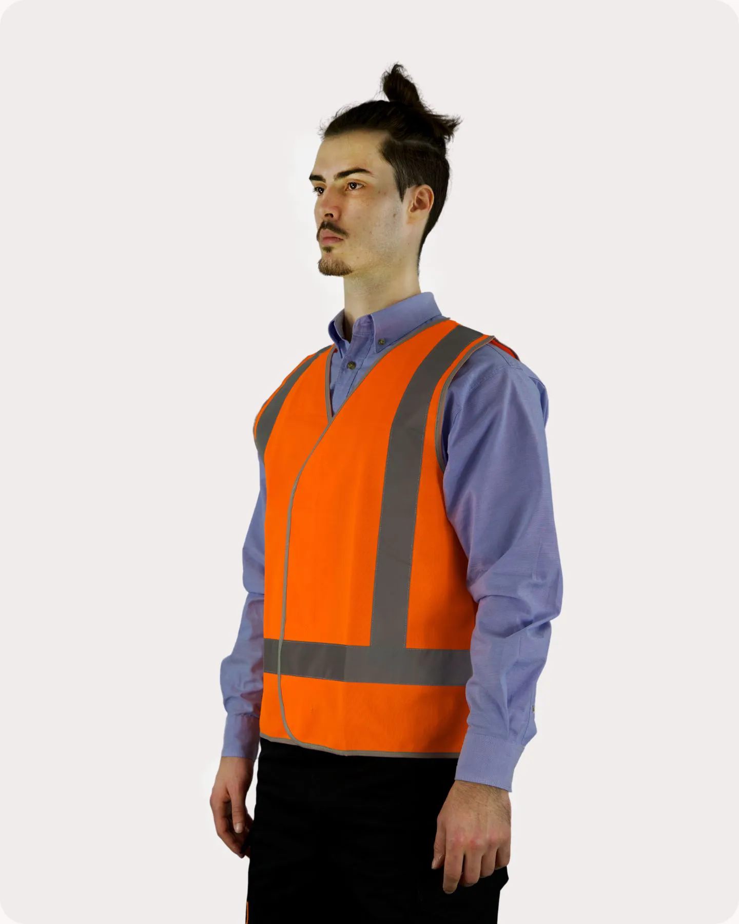 Hi Vis Taped Safety Vest 12VOR