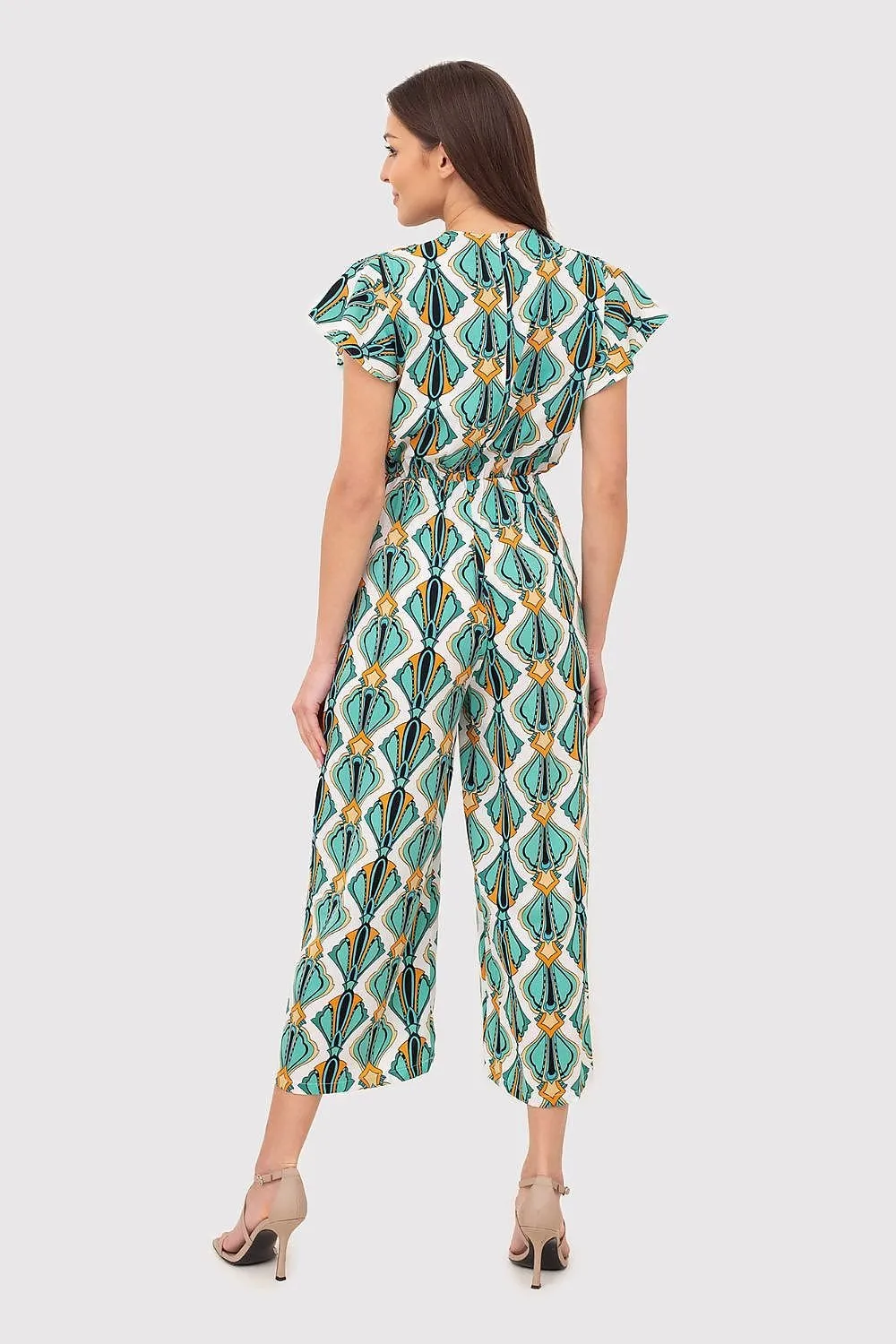 Island Breeze V-Neck Jumpsuit