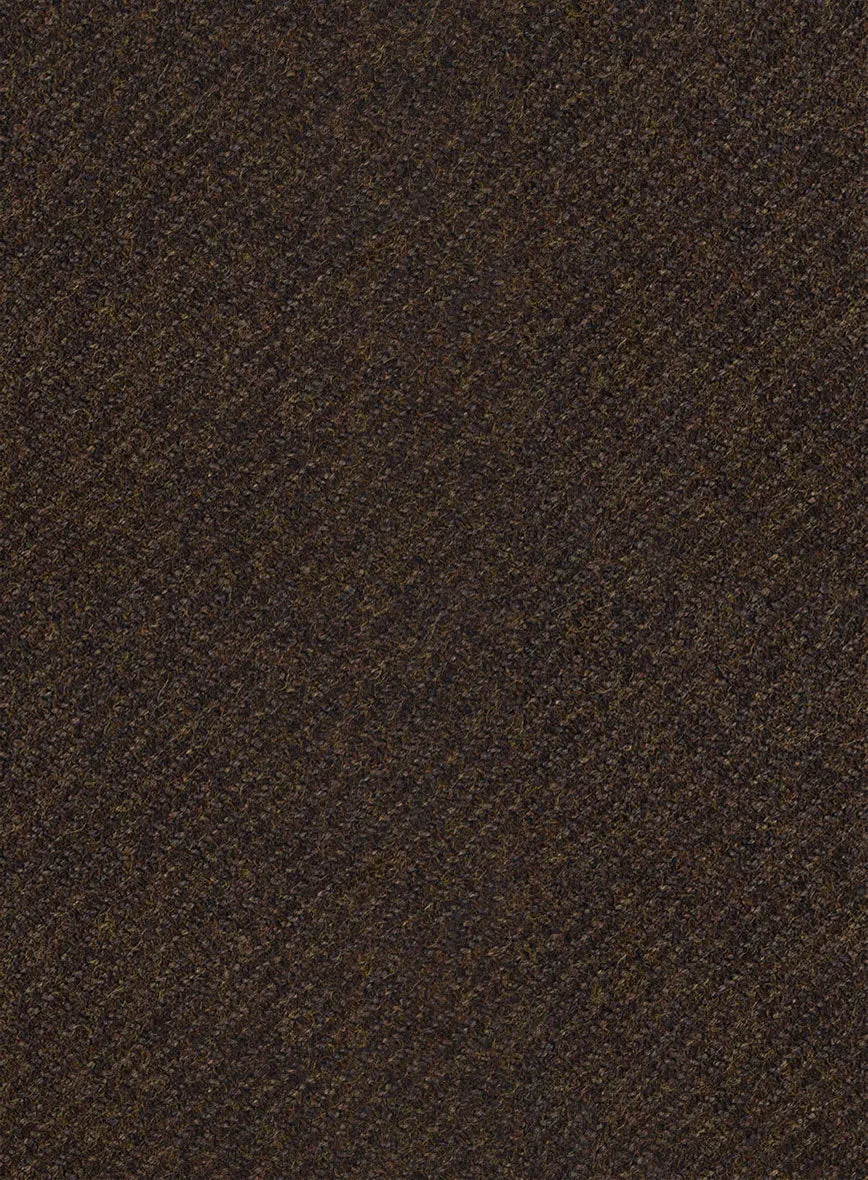 Italian Highlander Dark Brown Tweed Suit