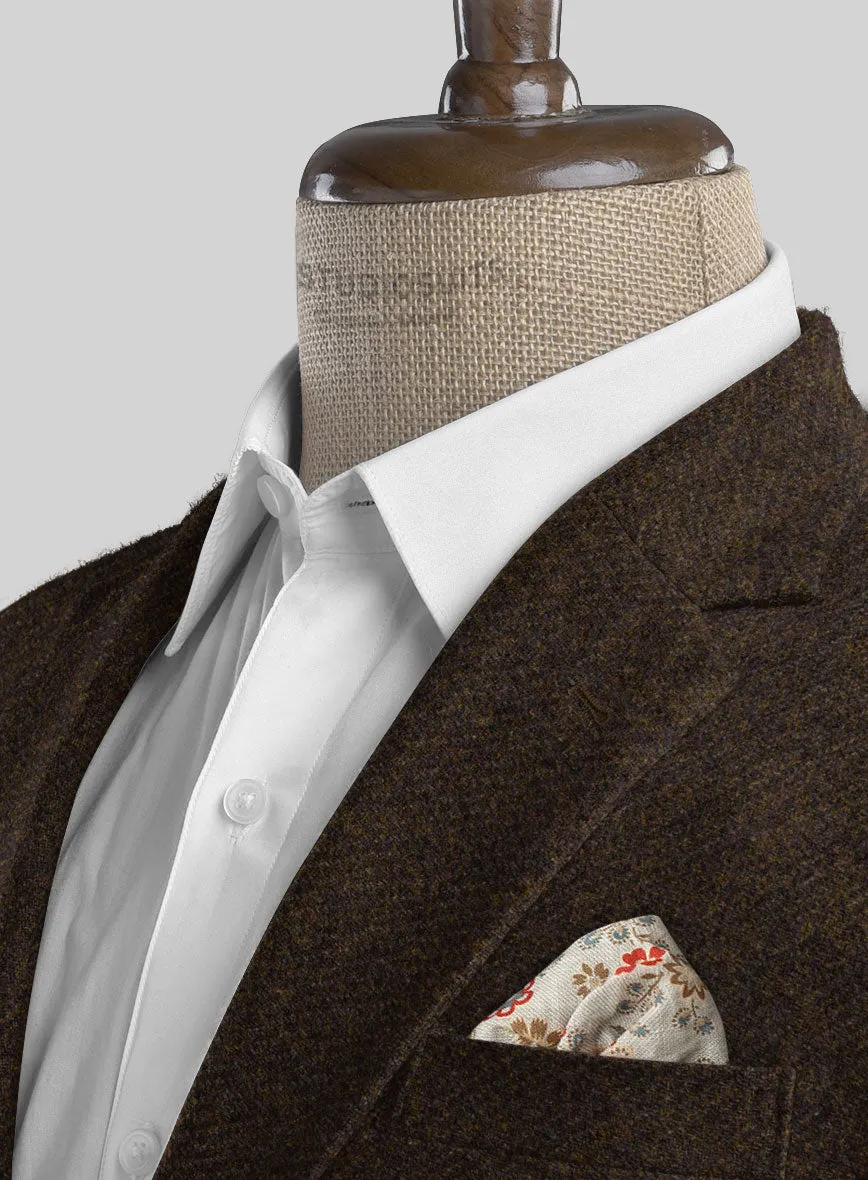 Italian Highlander Dark Brown Tweed Suit