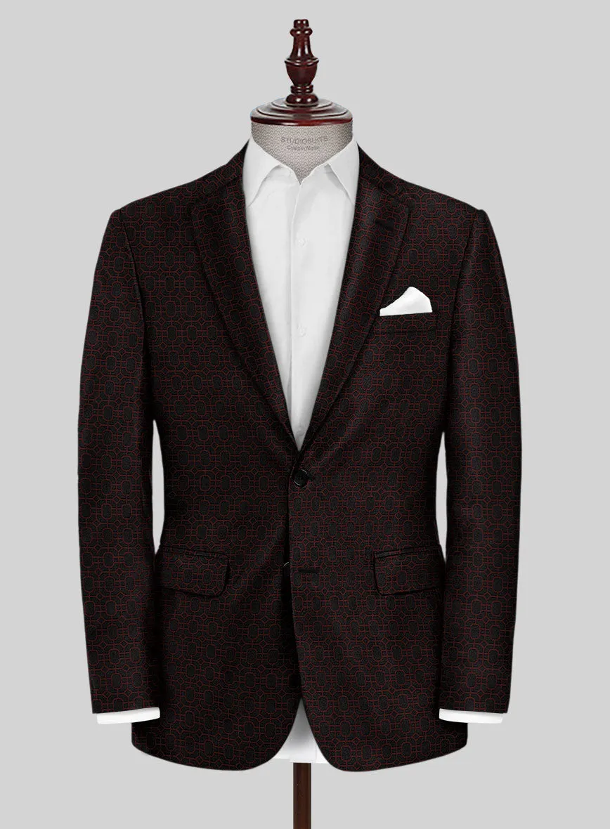 Italian Silk Lycra Cosimo Suit