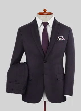 Lanificio Zegna Trofeo Allamo Purple Stripe Wool Suit